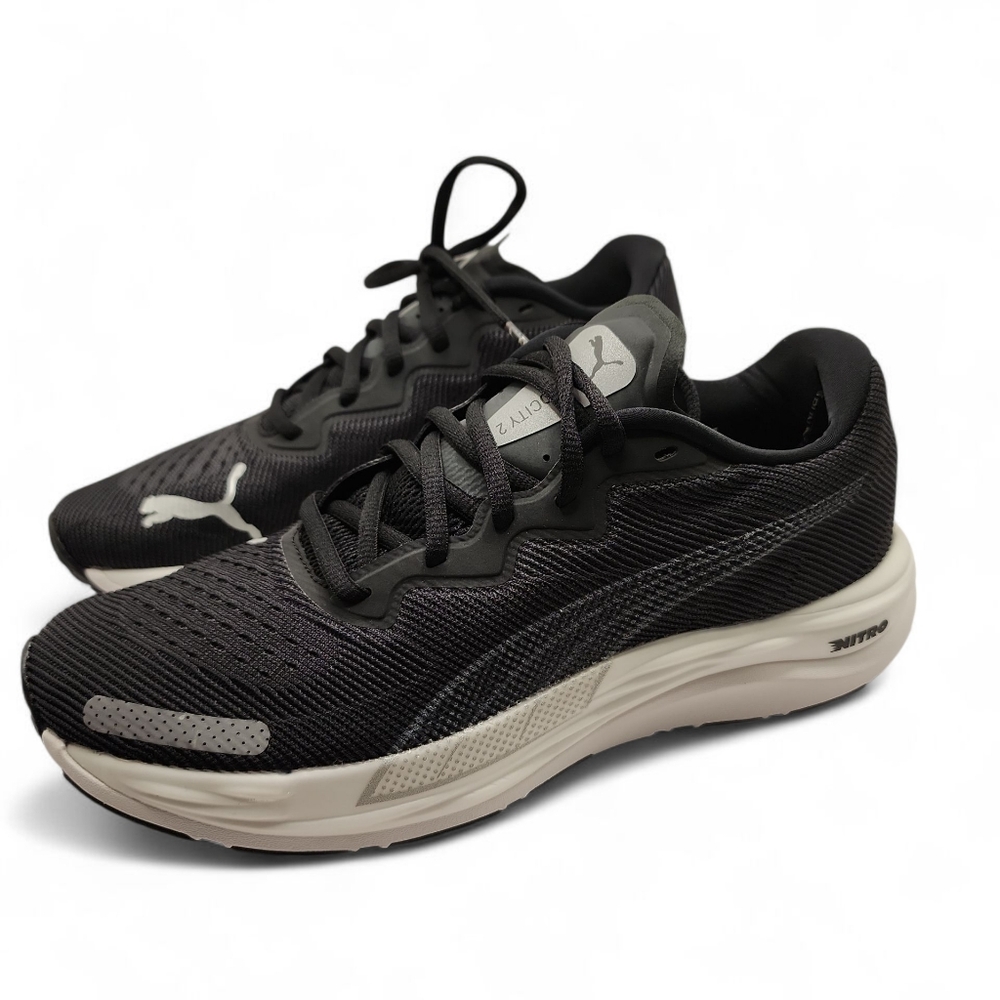 Puma Velocity Nitro‎ 2 Womens Black And White New In Box Size 8.5